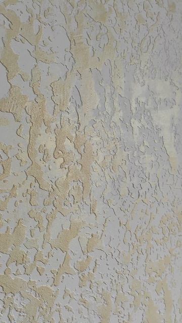 покраска стен золотой краской на декоративную штукатурку от Aidarik Rylit Айдарик рулит #ремонт