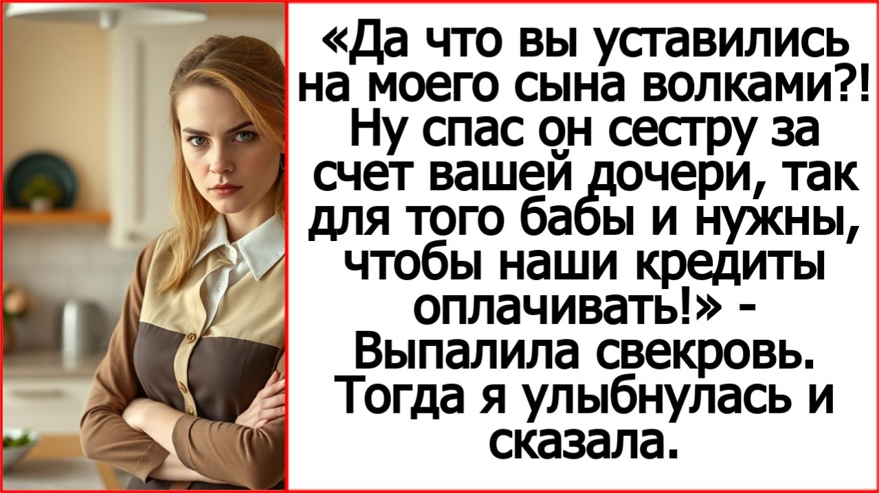 Рассказы из жизни - Андрей Белый. Невестка для того и нужна - наши кредиты оплачивать!