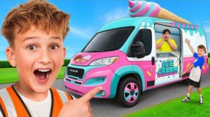 Я построил СЕКРЕТНЫЙ фургончик с мороженым!