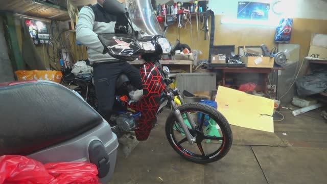 HONDA SUPER CUB AA04 ПРИБОРНАЯ ПАНЕЛЬ 2.0, УСТАНОВКА ЖЕСТКИХ ПРУЖИН смотреть онлайн