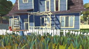 пытаюсь пробратся в дом соседа