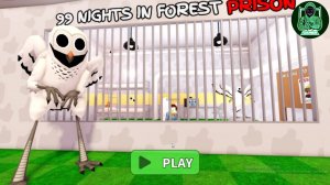🔓🏃 ПОБЕГ ИЗ ТЮРЬМЫ 99 НОЧЕЙ В ЛЕСУ ОББИ 🔓🏃 | Игровой процесс в #Roblox