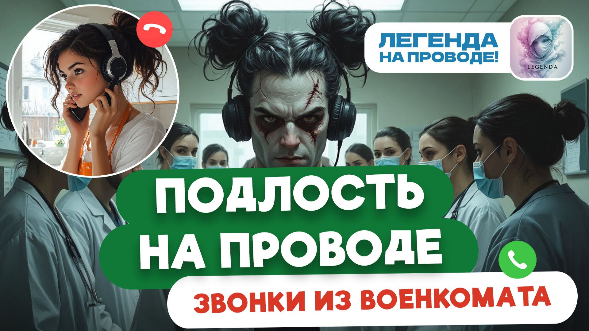Сборник разговоров с телефонными мошенниками. звонок из военкомата.