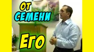 От семени Его - Василий Савич. Христианские проповеди