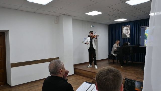 Отчетный концерт 2026 скрипка. муз.Школа им.Рахманинова