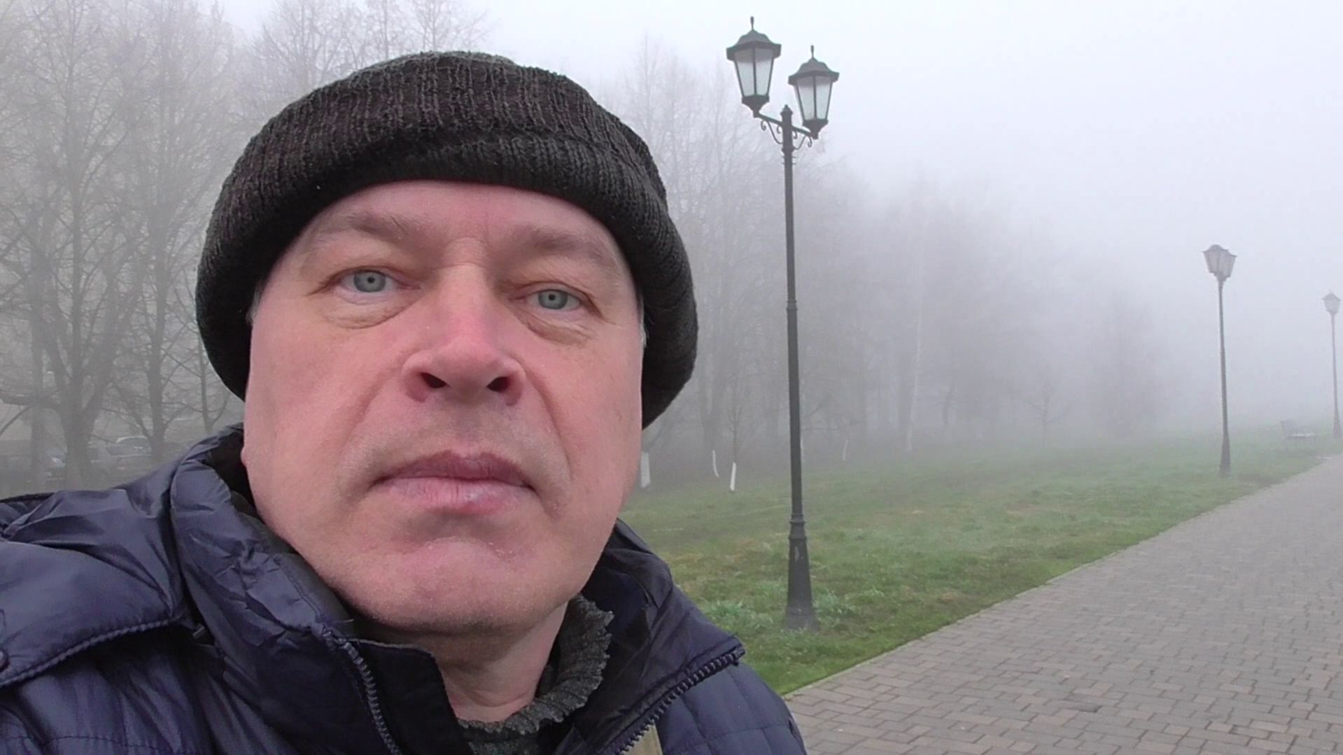 Вчера было снято видео про туман в городе Орле