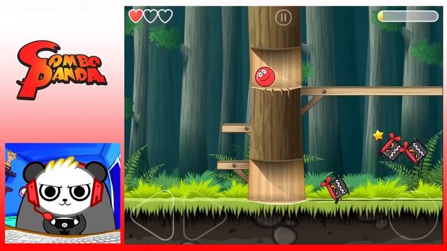 Red Ball 4 NINJA BLOCKS Let's Play With Combo Panda