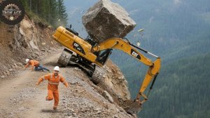 Идиоты за рулём, на тяжёлой технике.