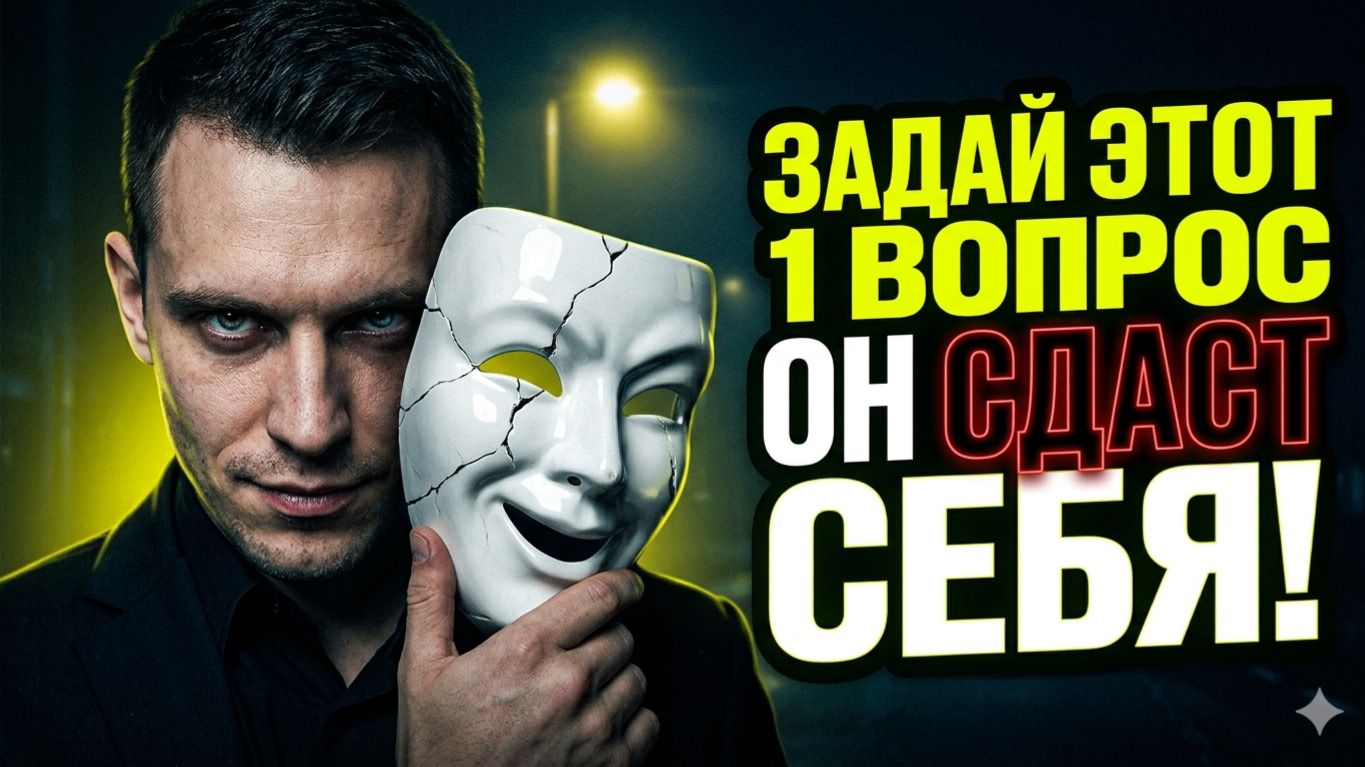 Задай этот 1 ВОПРОС, чтобы мгновенно выявить гнилого человека | Тёмная психология