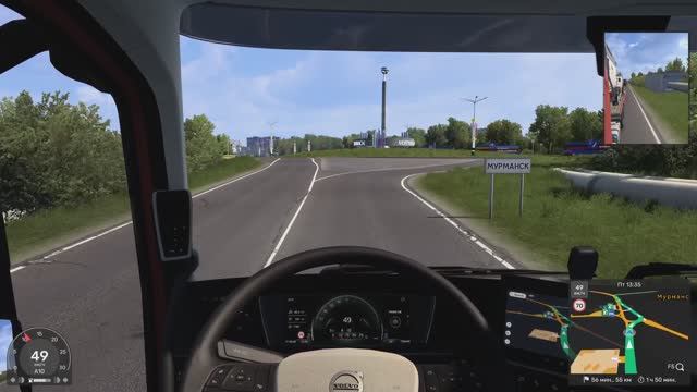ETS2 Короткий рейс Кола-Мурманск