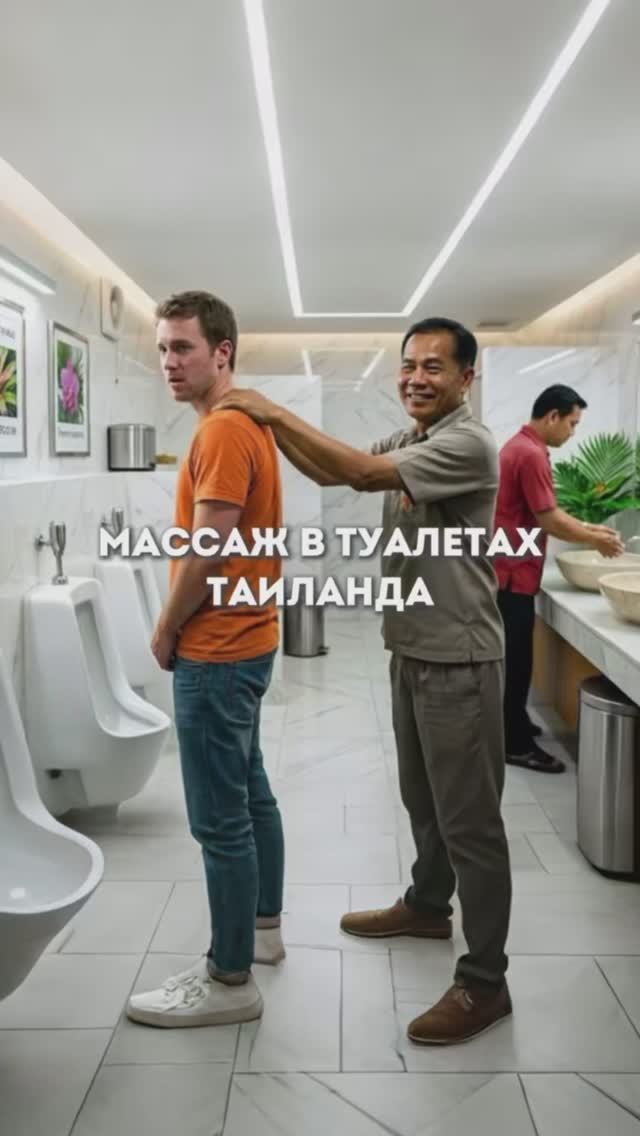 Массаж в туалетах Таиланда