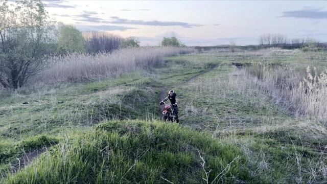Прохват по полям с новичками