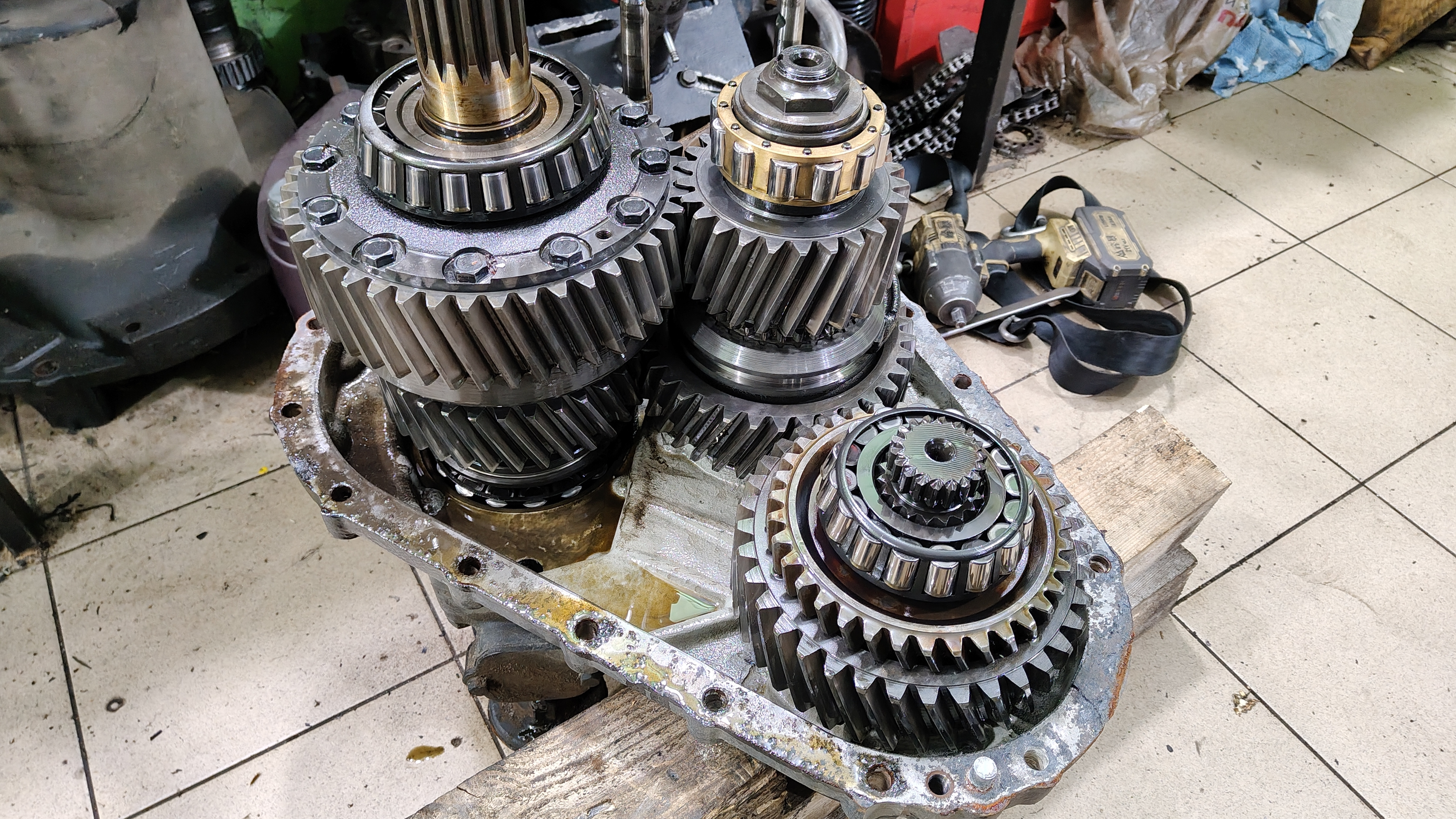 Ремонт раздатки КАМАЗ 65111