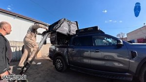 Ford Ranger багажная система Kosta + палатка