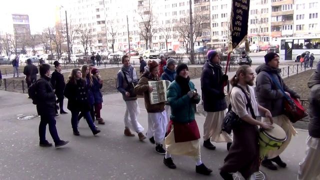 26.03.16.Харинама на Междунарадной