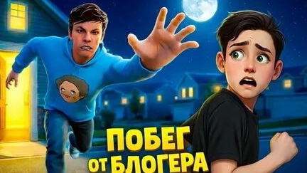 🍾🍬СБЕЖАЛ ОТ БЛОГЕРА ЧЕРЕЗ КОКО КОЛУ НА КРЕСЛЕ🍬🍾