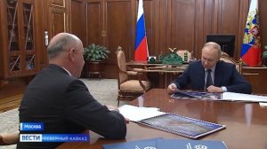 Глава КЧР представил Президенту отчёт о развитии региона