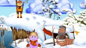 Лунтик. Лунтик и зима. Хочу все знать. ч. 43