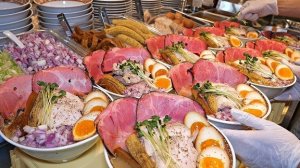 корейская уличная еда в японском стиле