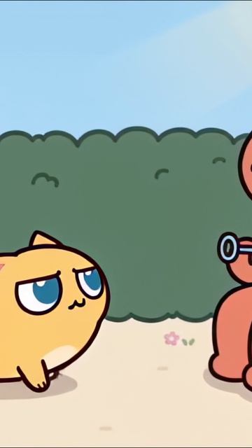 Коть и мыльные пузыри #котики #мультики #пушистыеистории