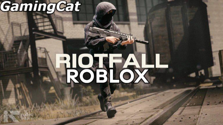 Играю в игру RIOTFALL #шутер #роблокс #игры