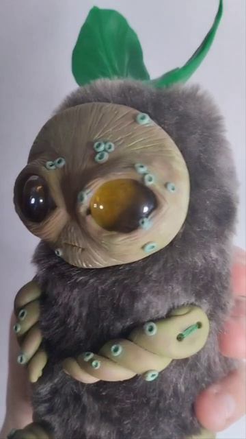 Мандрагора, авторская интерьерная кукла