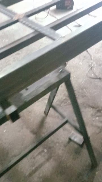 Сборка ворот.