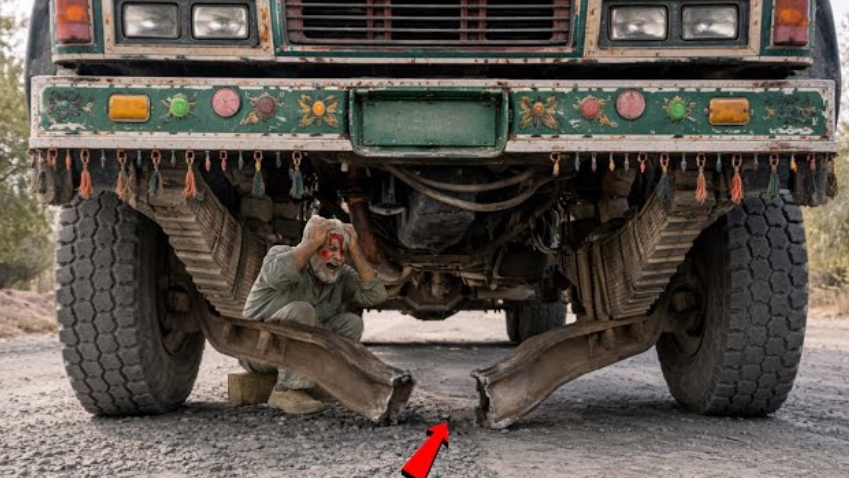 Механики в Пакистане, устраняют любую поломку прямо на месте.