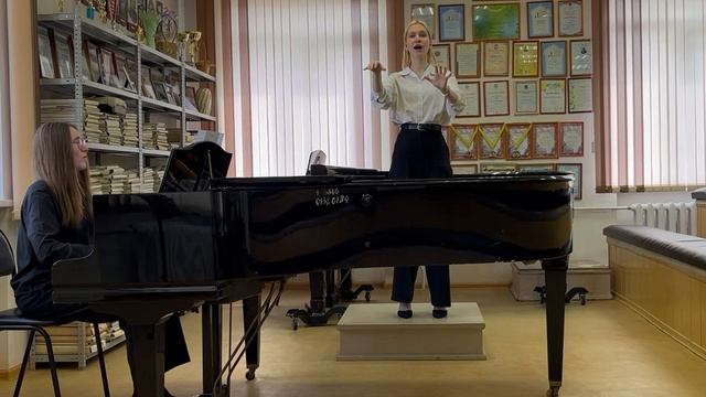 Музыка М. Парцхаладзе, слова В.Семернина «Вечер