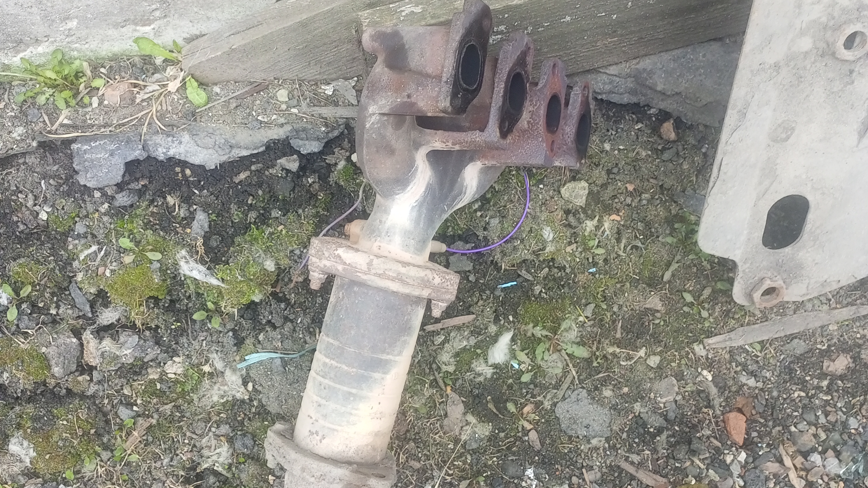 Замена приемной трубы на ланосе?