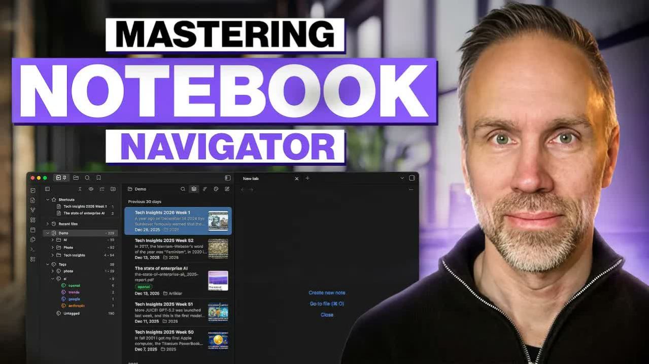 Mastering Notebook Navigator For Obsidian