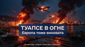 Туапсе в огне Европа соучастник киевского террора.