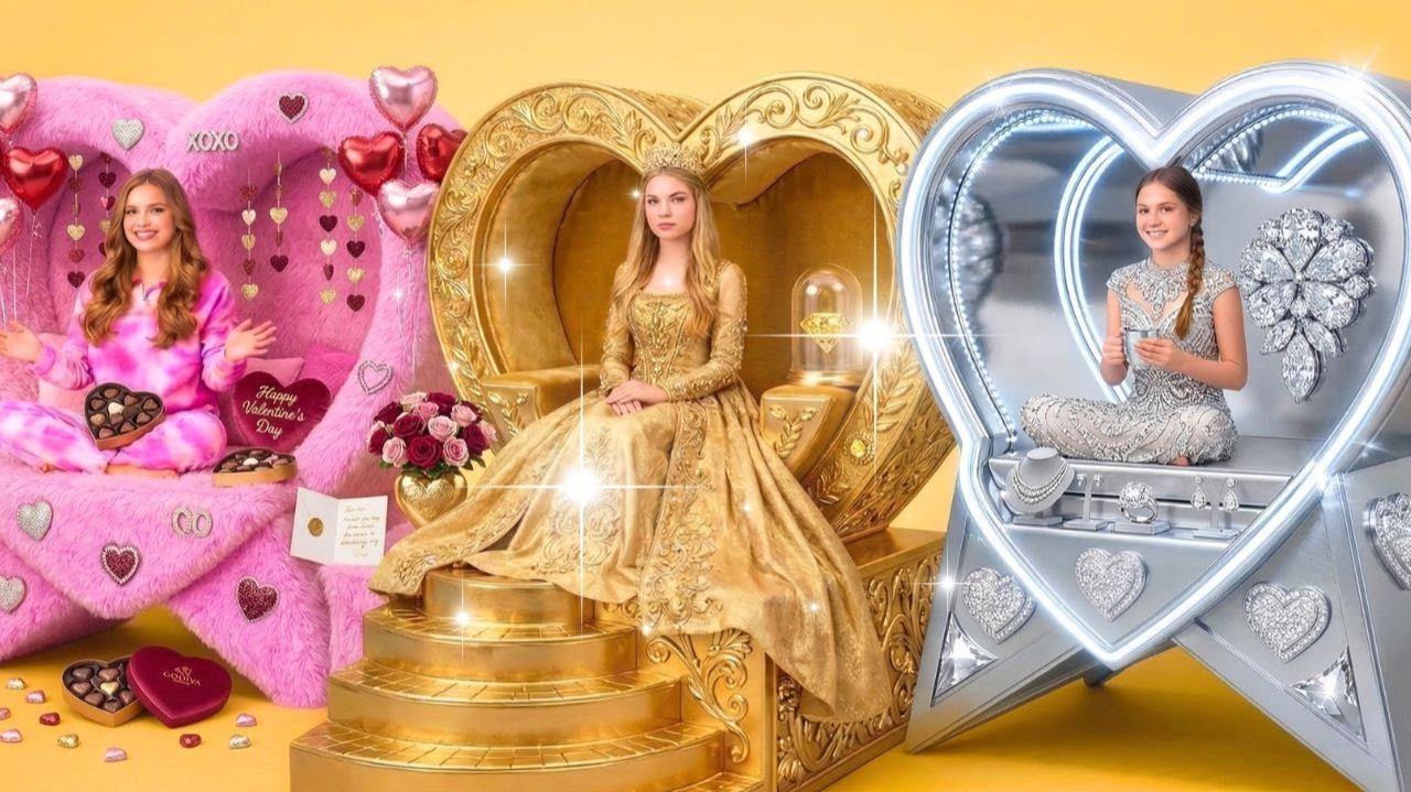 Один выбор изменил всё 😳✨ Трансформация за 24 часа золото против серебра!