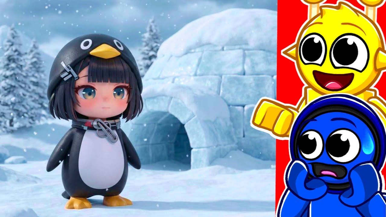 МЫ НАШЛИ ПИНГВИНА ГУГУГАГУ в Роблоксе..