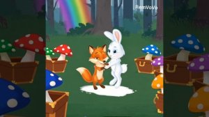 Лесенок и Зайка - Волшебный сундучок. Мультфильм