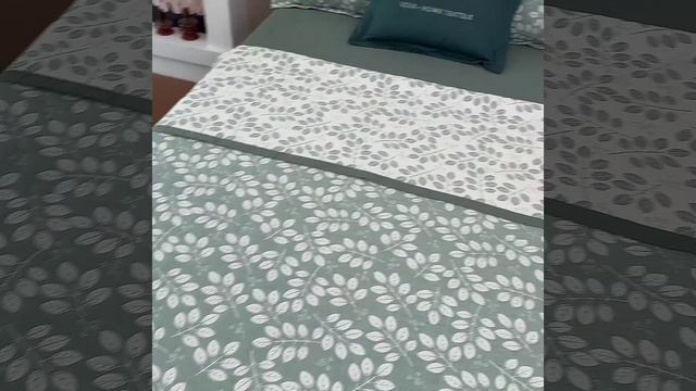 Комплект постельного белья с покрывалом Сатин Вуаль Авроры «Весенний сад»