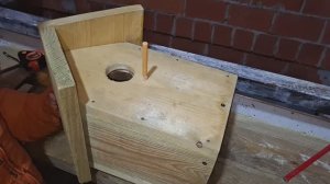 Скворечник своими руками. Простое решение по размерам.