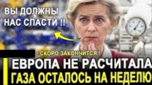 Европа на грани энергетического кризиса: Германия, Франция и Нидерланды столкнулись с дефицитом газа