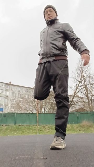 Разминка перед забегом!