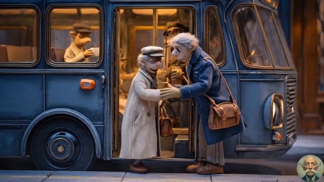 Surreal AI Film • A Very Unusual Town ｜ Is Love Still Alive？ (4K)-(1080p60)