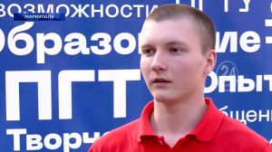 Мариуполь 24: Студент ПГТУ-филиала НИУ МГСУ Дамирель Маматов открыл спортзал мечты! 17.04.2026