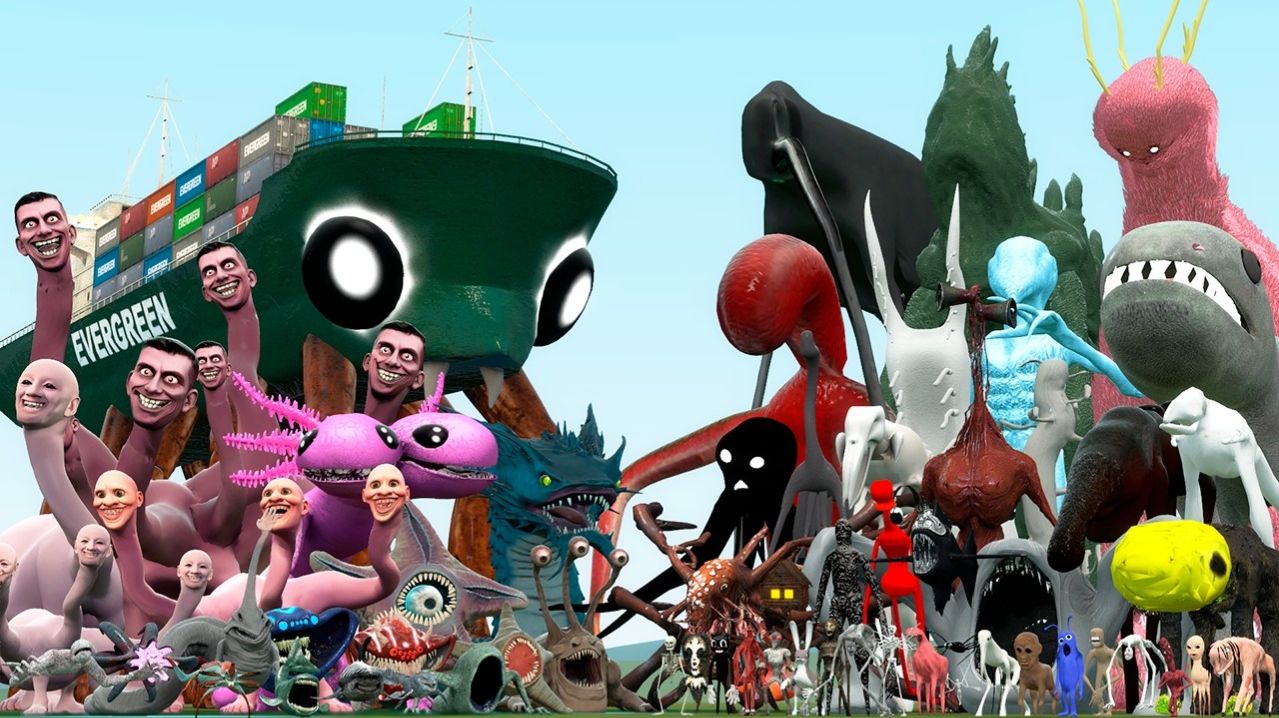 Новые глубоководные существа Крабтаника против всех монстров Тревора Хендерсона