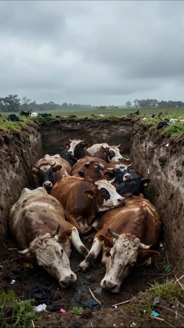 Russia is hiding the foot-and-mouth disease epidemic due to economic problems #epidemic