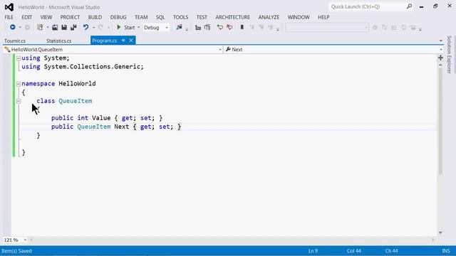 2-1-1-02 Очередь на связных списках