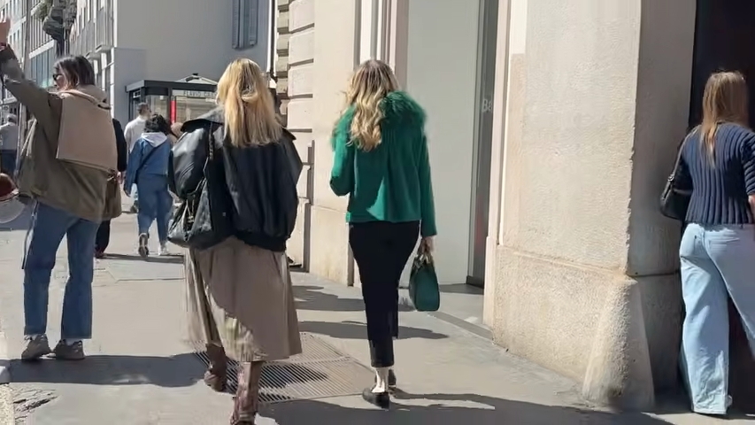 модные итальянцы, уличный стиль одежды