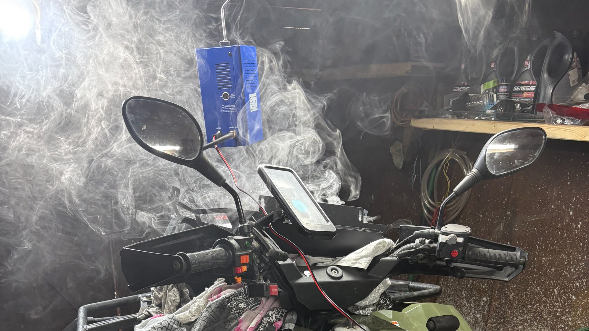 Вынос шноркелей на Hisun 550  итог работы