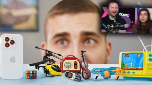 МЫ КУПИЛИ САМЫЕ МАЛЕНЬКИЕ ГАДЖЕТЫ В МИРЕ! РЕАКЦИЯ на GoldenBurst