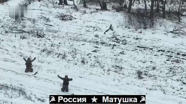 Два всушника предприняли попытку сдаться в плен российским бойцам, но они были уничтожены своими-же