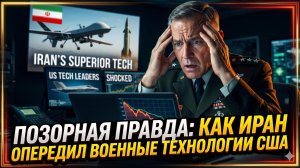 💥Питер Эриксон | Позорная правда: как Иран обогнал США в военных технологиях. Пентагон в шоке