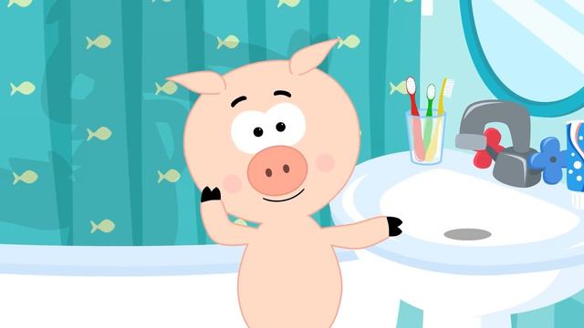 🍿 Зубки Чисти - Котенок Котэ песенка для детей малышей - Хорошие привычки